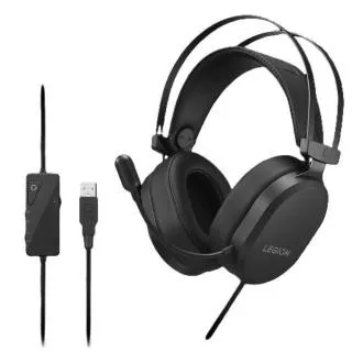 Lenovo Legion H320 igralne slušalke s prostorskim zvokom 7.1 (Eclipse Black)