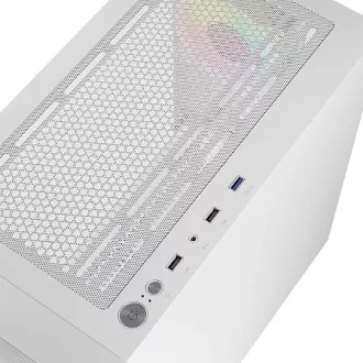 LOGIC PC ohišje Portos ARGB MINI 1x USB 3.0, 2x USB 2.0 avdio, belo, brez napajalnika LOGIC PC ohišje Portos ARGB MINI 1x USB 3.0, 2x USB 2.0 avdio, belo, brez napajalnika