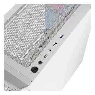 LOGIC PC ohišje Aramis ARGB MIDI 1x USB 3.0, 2x USB 2.0   avdio, belo, brez napajalnika