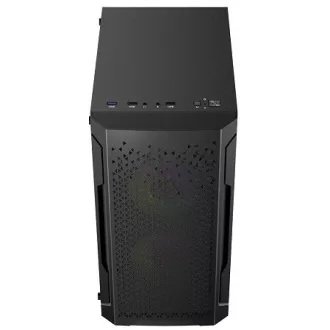 LOGIC PC ohišje Aramis ARGB MINI 1x USB 3.0, 2x USB 2.0 avdio, črno, brez napajalnika LOGIC PC ohišje Aramis ARGB MINI 1x USB 3.0, 2x USB 2.0 avdio, črno, brez napajalnika