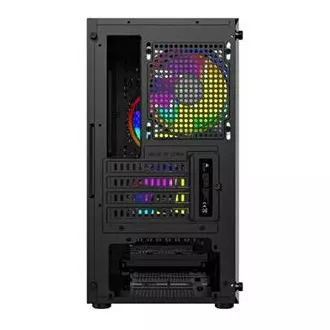 LOGIC PC ohišje Aramis ARGB MINI 1x USB 3.0, 2x USB 2.0 avdio, črno, brez napajalnika LOGIC PC ohišje Aramis ARGB MINI 1x USB 3.0, 2x USB 2.0 avdio, črno, brez napajalnika