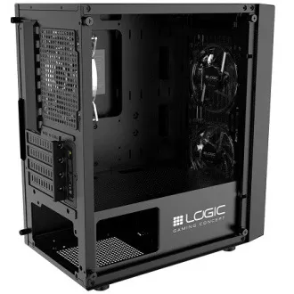 LOGIC PC ohišje Atos ARGB MINI 1x USB 3.0, 2x USB 2.0   avdio, črno, brez napajalnika