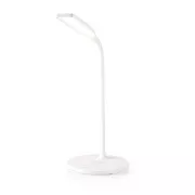 Nedis LTLGQ4M2WT - LED svetilka z brezžičnim polnilnikom | Dimmer | 15 W | Dimmable | White