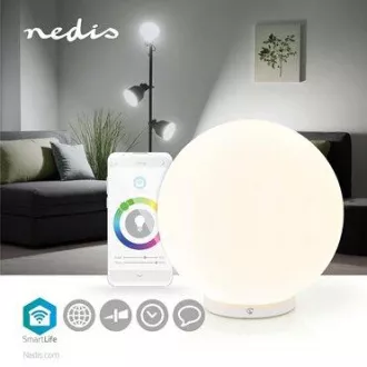 Nedis LNLW10WT- Nočna luč LED v vtičnici | Senzor gibanja | Senzor dneva/noči | 0,55 W | 11 lm | Toplo bela Nedis LNLW10WT- Nočna luč LED v vtičnici | Senzor gibanja | Senzor dneva/noči | 0,55 W | 11 lm | Toplo bela