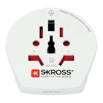 Skross SKR1500211EC – Potovalni adapter za Evropo za 2- in 3-polne naprave iz več kot 220 destinacij Skross SKR1500211EC – Potovalni adapter za Evropo za 2- in 3-polne naprave iz več kot 220 destinacij