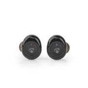 Nedis HPBT2450BK – brezžične slušalke | ANC | Bluetooth | do 30 ur | upravljanje s dotikom | polnilni etui | mikrofon