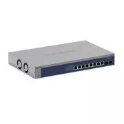 Netgear 8-portno pametno stikalo 10G/Multi-Gigabit Ethernet z 2 priključkoma 10G SFP  - XS508TM