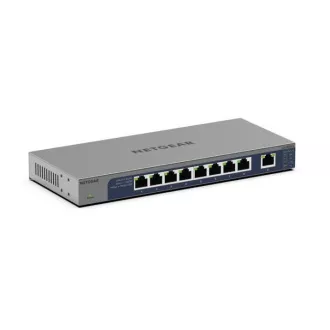 Netgear 8-portno gigabitno ethernetno stikalo brez upravljanja z 1 namenskim 10G/večigitalnimi priključki - GS108MX