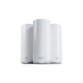 Netgear Orbi 770 Series Tri-Band WiFi 7 Mesh 3-pack (1 usmerjevalnik   2 satelita)