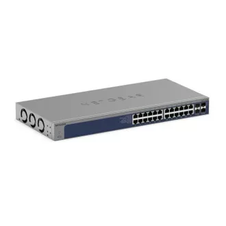 Netgear 24-portno pametno stikalo 10G/Multi-Gigabit Ethernet s 4 priključki 10G SFP