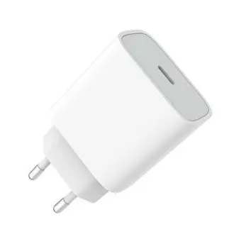 PLATINET omrežni polnilec 20W PD 1x USB-C bele barve PLATINET omrežni polnilec 20W PD 1x USB-C bele barve