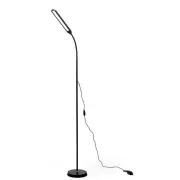 PLATINET talna svetilka SIGNUS 10W 84 LED 500 lumnov, črna, višina 150 cm