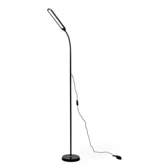 PLATINET talna svetilka SIGNUS 10W 84 LED 500 lumnov, črna, višina 150 cm