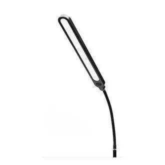 PLATINET talna svetilka SIGNUS 10W 84 LED 500 lumnov, črna, višina 150 cm