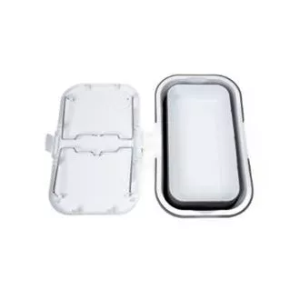 PLATINET KOŠARA ZA PIKNIK 47X29X23,5 CM, 16L, ZLOŽLJIVA, S POKROVOM 2V1 / MIZA BELO-SIVA PLATINET KOŠARA ZA PIKNIK 47X29X23,5 CM, 16L, ZLOŽLJIVA, S POKROVOM 2V1 / MIZA BELO-SIVA