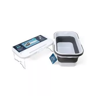 PLATINET KOŠARA ZA PIKNIK 47X29X23,5 CM, 16L, ZLOŽLJIVA, S POKROVOM 2V1 / MIZA BELO-SIVA PLATINET KOŠARA ZA PIKNIK 47X29X23,5 CM, 16L, ZLOŽLJIVA, S POKROVOM 2V1 / MIZA BELO-SIVA