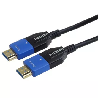 PremiumCord Ultra High Speed HDMI 2.1 optični kabel 8K@60Hz 4K@120Hz 7m pozlačen