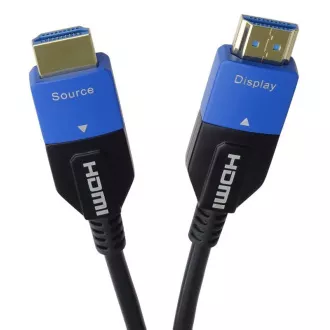 PremiumCord Ultra High Speed HDMI 2.1 optični kabel 8K@60Hz 4K@120Hz 10m pozlačen