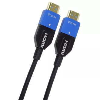 PremiumCord Ultra High Speed HDMI 2.1 optični kabel 8K@60Hz 4K@120Hz 10m pozlačen