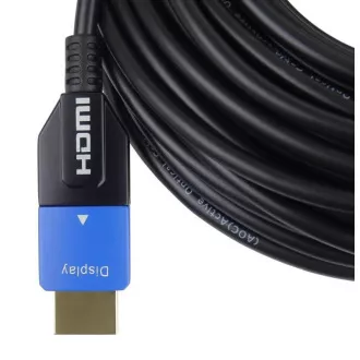 PremiumCord Ultra High Speed HDMI 2.1 optični kabel 8K@60Hz 4K@120Hz 15m pozlačen