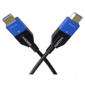 PremiumCord Ultra High Speed HDMI 2.1 optični kabel 8K@60Hz 4K@120Hz 15m pozlačen
