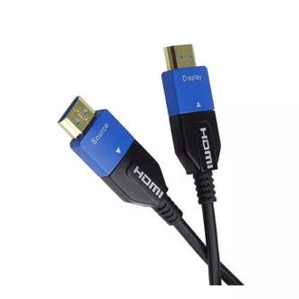 PremiumCord Ultra High Speed HDMI 2.1 optični kabel 8K@60Hz 4K@120Hz 20m pozlačen