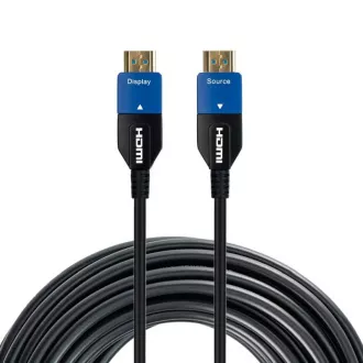PremiumCord Ultra High Speed HDMI 2.1 optični kabel 8K@60Hz 4K@120Hz 30 m pozlačen
