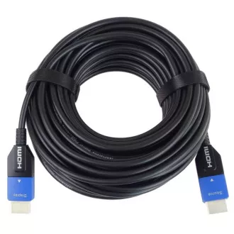 PremiumCord Ultra High Speed HDMI 2.1 optični kabel 8K@60Hz 4K@120Hz 30 m pozlačen