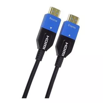 PremiumCord Ultra High Speed HDMI 2.1 optični kabel 8K@60Hz 4K@120Hz 30 m pozlačen