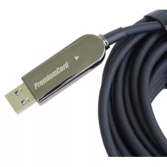 PremiumCord USB3.0   2.0 optični AOC podaljšek A/Male - A/Female 7 m