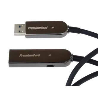 PremiumCord USB3.0   2.0 optični AOC podaljšek A/Male - A/Female 7 m