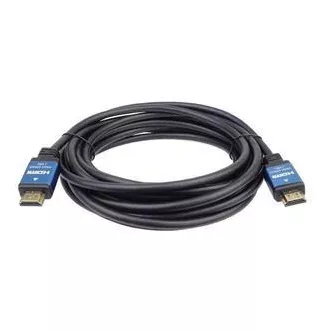 PremiumCord Ultra HDTV 4K@60Hz HDMI 2.0b kabel kovinski   pozlačeni konektorji 0,5 m