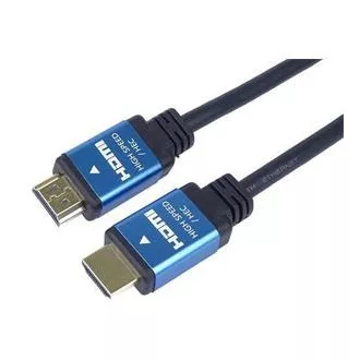 PremiumCord Ultra HDTV 4K@60Hz HDMI 2.0b kabel kovinski   pozlačeni konektorji 0,5 m