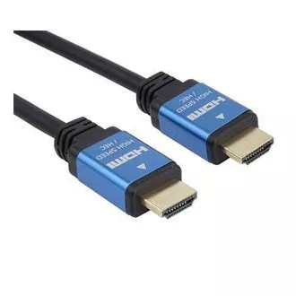 PremiumCord Ultra HDTV 4K@60Hz HDMI 2.0b kabel kovinski   pozlačeni konektorji 3m
