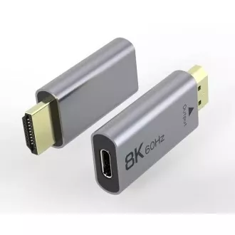 PremiumCord Adapter USB-C na HDMI 8K@60Hz,4K@144Hz Aluminij