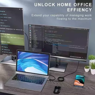 PremiumCord Adapter USB-C na HDMI 8K@60Hz,4K@144Hz Aluminij