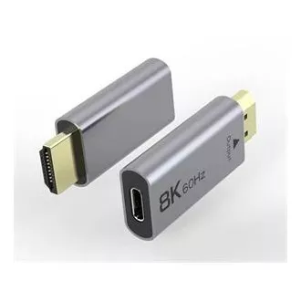 PremiumCord Adapter USB-C na HDMI 8K@60Hz,4K@144Hz Aluminij