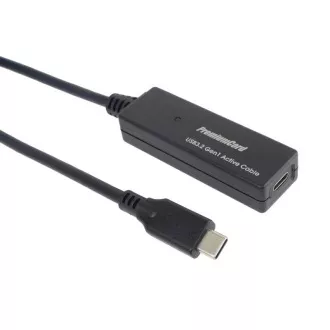 PremiumCord USB-C repeater in podaljšek, moški-ženska, 5Gbps 5m