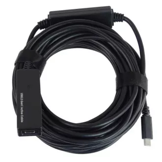 PremiumCord USB-C repeater in podaljšek, moški-ženska, 5Gbps 5m