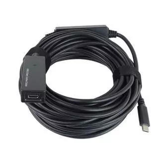 PremiumCord USB-C repeater in podaljšek, moški-ženska, 5Gbps 5m