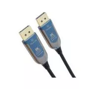PremiumCord 8K Optični priključni kabel DisplayPort 1.4 M/M, pozlačen priključek 25 m
