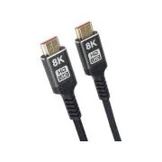 PremiumCord ULTRA HDMI 2.1 High Speed   Ethernet kabel 8K@60Hz, pozlačen 0,5 m