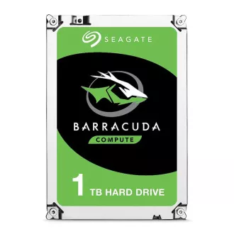 Seagate BarraCuda 3,5" HDD, 1 TB, 3,5", SATAIII, 64 MB predpomnilnika, 7.200 vrt/min