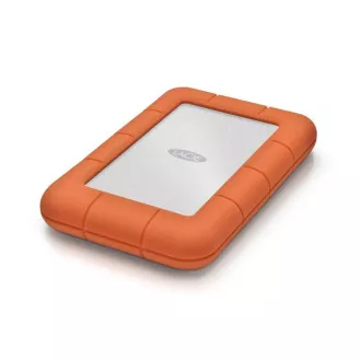 LACIE RUGGED 2TB USB-C USB3.0 Odporen na padec in dež za uporabo na vseh terenih oranžne barve