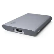 LACIE Mobilni SSD 2TB Secure USB-C USB 3.0 vesoljsko sive barve