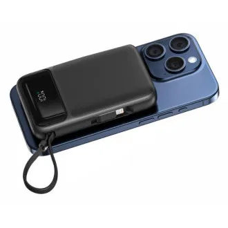 SWISSTEN POWER BANK 10000 mAh PD 20 W Z VGRADENIMA KABLOMA USB-C IN LIGHTNING (združljiv z MagSafe) SWISSTEN POWER BANK 10000 mAh PD 20 W Z VGRADENIMA KABLOMA USB-C IN LIGHTNING (združljiv z MagSafe)