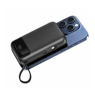 SWISSTEN POWER BANK 20000 mAh PD 20 W Z VGRADENIMA KABLOMA USB-C IN LIGHTNING (združljiv z MagSafe) SWISSTEN POWER BANK 20000 mAh PD 20 W Z VGRADENIMA KABLOMA USB-C IN LIGHTNING (združljiv z MagSafe)