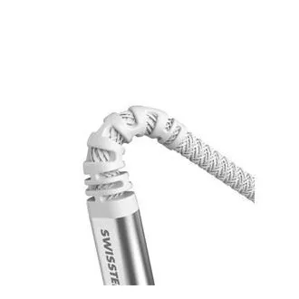 SWISSTEN PODATKOVNI KABEL KEVLAR USB / LIGHTNING 1,5 M BEL