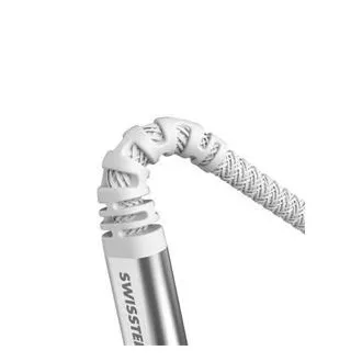SWISSTEN PODATKOVNI KABEL KEVLAR USB-C / LIGHTNING 1,5 M BEL