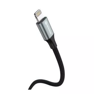 SWISSTEN PODATKOVNI KABEL TEXTILE II USB-C / LIGHTNING 1,5 M ČRN SWISSTEN PODATKOVNI KABEL TEXTILE II USB-C / LIGHTNING 1,5 M ČRN